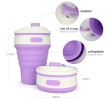 350ML Silicone Collapsible Coffee Cup, Advertising Bottle | Cup, business gifts