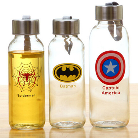 Portable Glass Bottles, Promotional Glass, business gifts