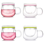 Glass Cup with Infuser Glass Cup with Infuser