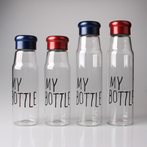 420ML Portable Thermal Insulation Glass Bottles, Promotional Glass, business gifts