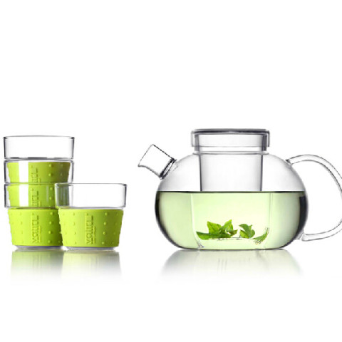 Glass Tea Five Sets, Gifts Set, business gifts