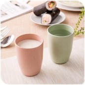 280ML Wheat Straw Mouthwash Cup