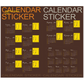 Calendar Stickers