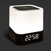Alarm Clock Bluetooth Speaker Light