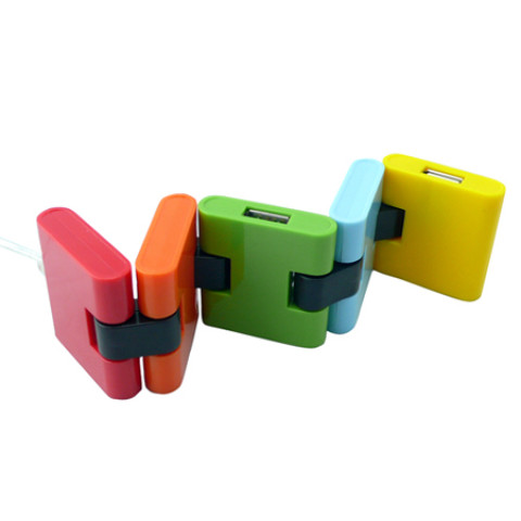 Foldable Square USB Hub, USB Hub, business gifts