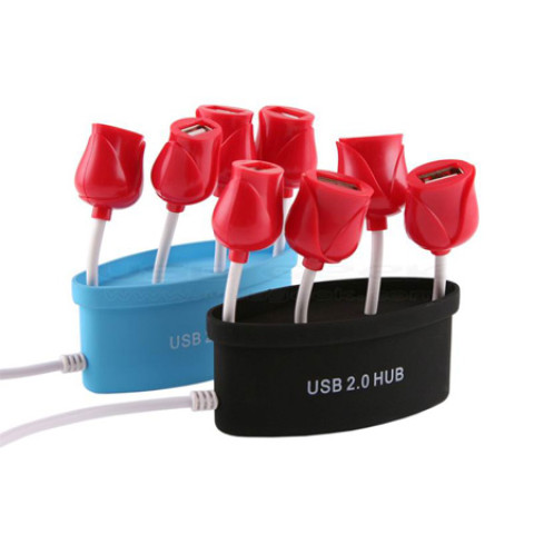 Rose USB Hub, USB Hub, business gifts