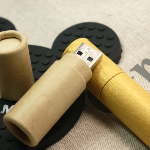 Recycled Paper USB Flash Memory, Wooden USB Flash Drive, business gifts
