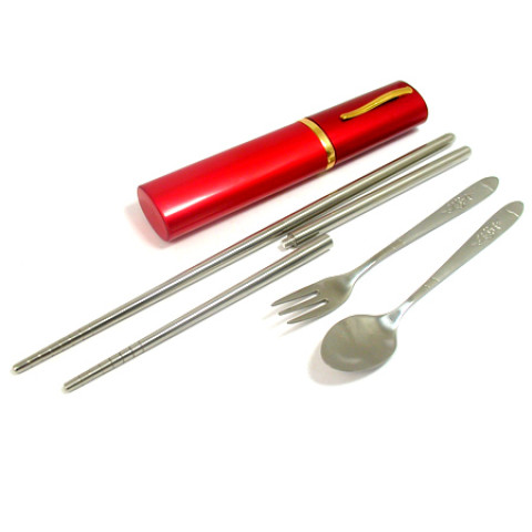Stainless Environment Chopsticks Set, Cutlery Set, business gifts