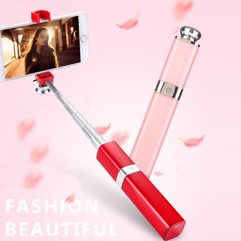 Bluetooth With Line Lipstick Selfie, Selfie Stick, business gifts