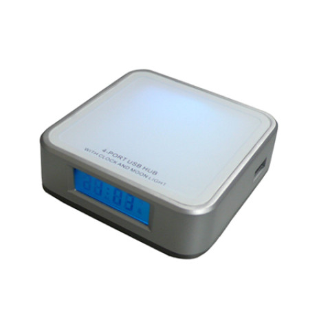 Light-Clock 2-in-1 USB Hub, Watch And Clock, business gifts