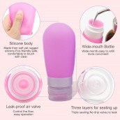 Portable Soft Silicone Travel Bottle Portable Soft Silicone Travel Bottle