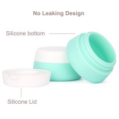 Travel Silicone Cosmetic Containers Travel Silicone Cosmetic Containers