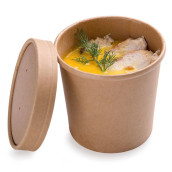Disposable Kraft Paper Food Containers Disposable Kraft Paper Food Containers
