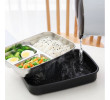 3-Compartment Stainless Steel Lunch Box (with Cutlery), Cutlery Set, business gifts
