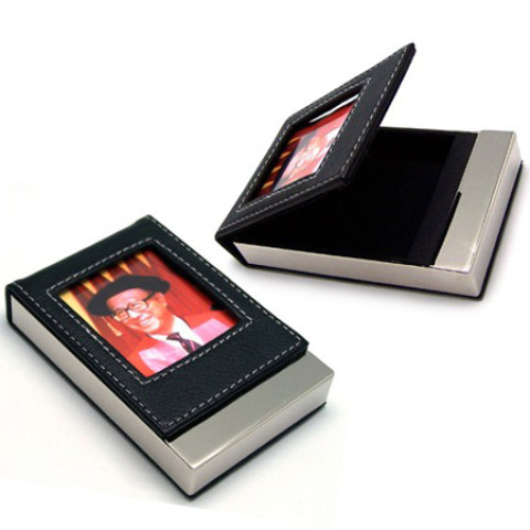 Leather Card Box, Business Card Holder, business gifts