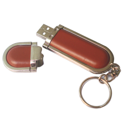 Leather USB Flash Memory, Leather USB Flash Drive, business gifts