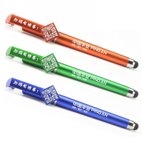 4 in 1 Stand Holder Stylus Pen, Promotional Pens, business gifts