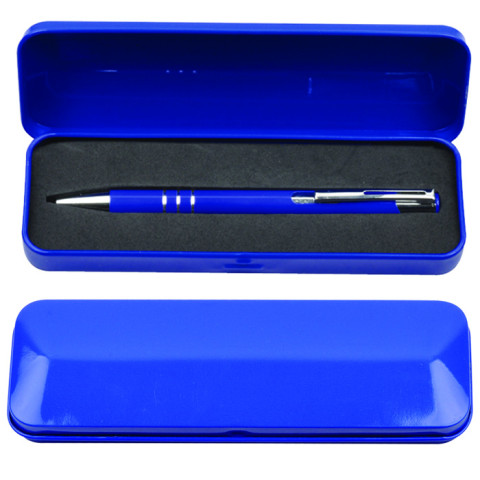 Aluminum Metal Pen Set with Tin Box, Metal Pen, business gifts