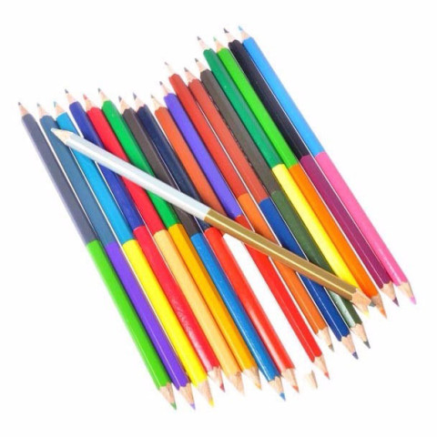 Bi-Color Pencil, Pencil | Crayon, business gifts
