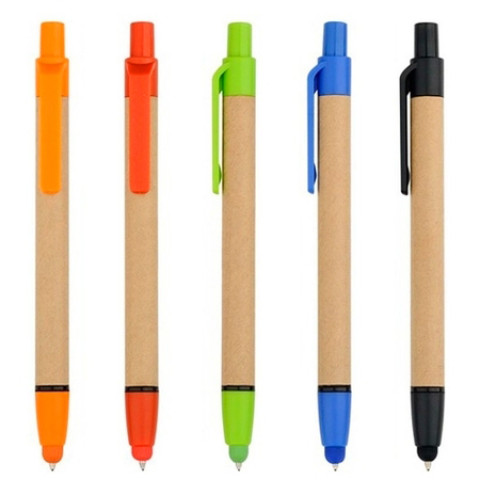 Recycled Paper Stylus with Ballpoint Pen, Stylus Pen, business gifts