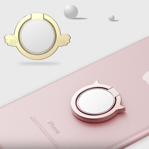Mirror Phone Ring, Phone Stand, business gifts