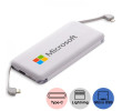 8000mah Powerbank with In-Built Type C / Micro / Lightning, Power Bank, business gifts