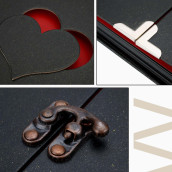 DIY Scrapbook with Lock DIY Scrapbook with Lock