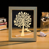 3D Photo Frame LED Night 3D Photo Frame LED Night