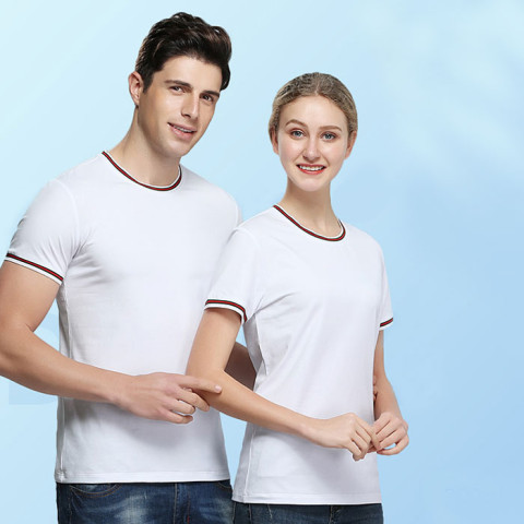 Threaded Collar T Shirt, T-Shirts, business gifts