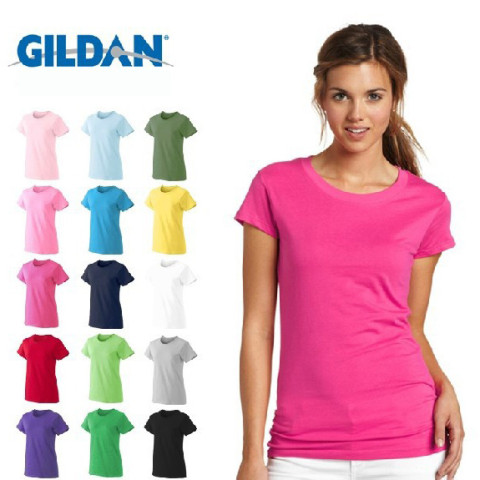 Gildan Cotton T-Shirt - Ladies, T-Shirts, business gifts