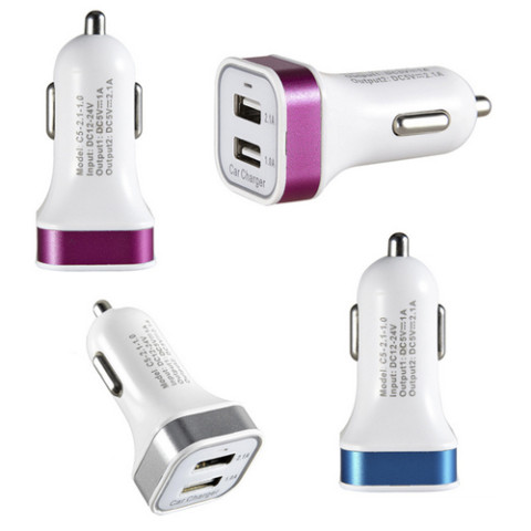 Dual-port USB Car Charger, Adapter, business gifts