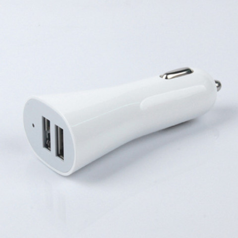 Dual-port USB Car Charger, Adapter, business gifts