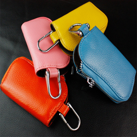 Leather Car Key Case, Leather Gifts, business gifts