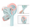 Foldable Handheld USB Humidifier Fan, Electronic Fan, business gifts
