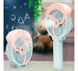 Foldable Handheld USB Humidifier Fan, Electronic Fan, business gifts