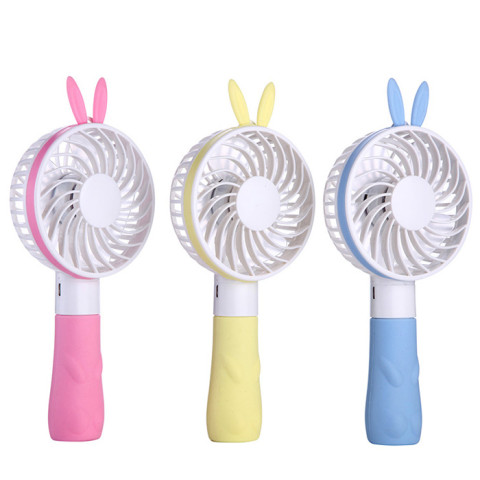 Portable USB Mini Handheld Fan (Rabbit), Electronic Fan, business gifts