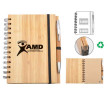 Eco-Friendly Bamboo Notebook, Gifts Set, business gifts