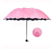 Water Activated Color Changing Flower Print Umbrella, Folding Umbrella, business gifts