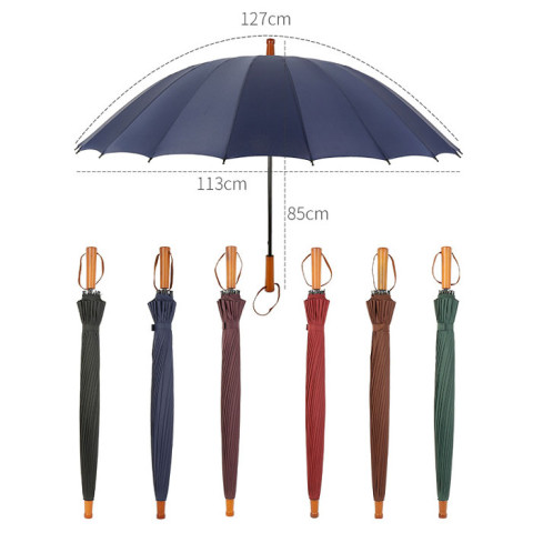 24K Straight Umbrella, Straight Umbrella, business gifts