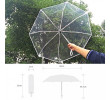 Transparent Folding Umbrella, Folding Umbrella, business gifts