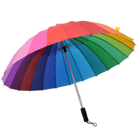 24 Colors Straight Umbrella, Straight Umbrella, business gifts