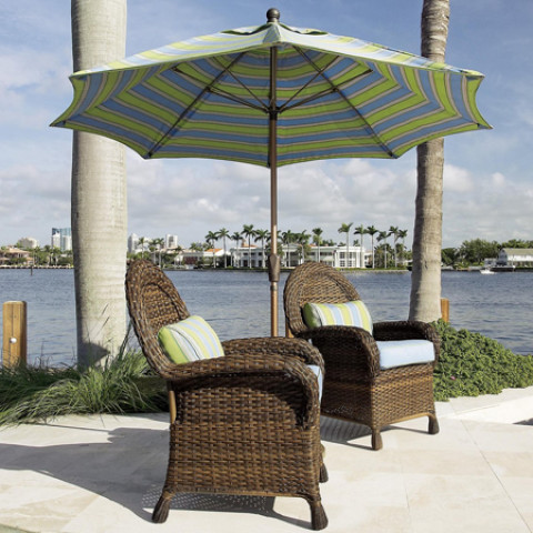 Luxurious Wood Parasol, Patio Umbrellas, business gifts