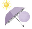 Three Folding Sun Discoloration, Folding Umbrella, business gifts