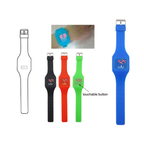 Silicone Touch Screen Watch, Watch And Clock, business gifts