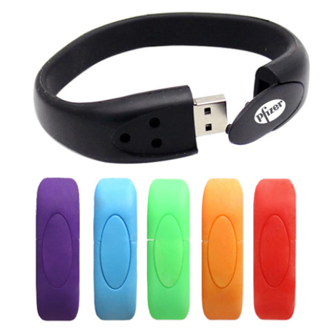 Silicon Wristband USB Flash Drive, Modelling USB Flash Drive, business gifts
