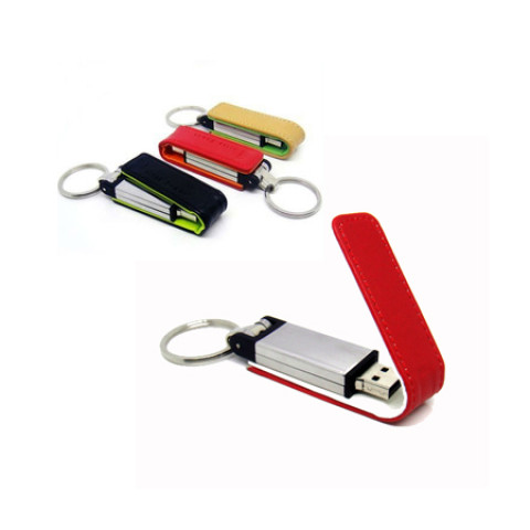 USB Flash Memory, Leather USB Flash Drive, business gifts