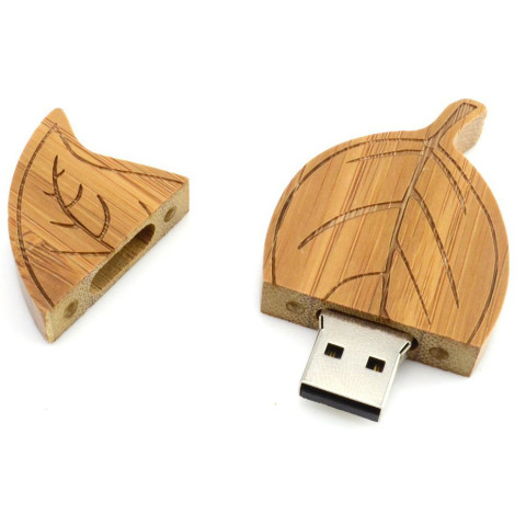 Wooden Leaf USB, Wooden USB Flash Drive, business gifts